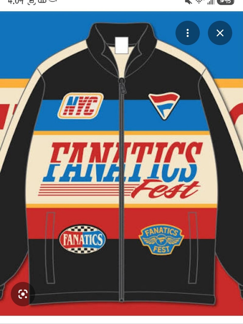Mitchell & Ness Fanatics Fanfest 2026 Windbreaker [unisex]